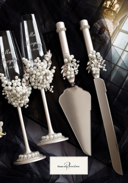 Personalized Wedding Tableware Set
