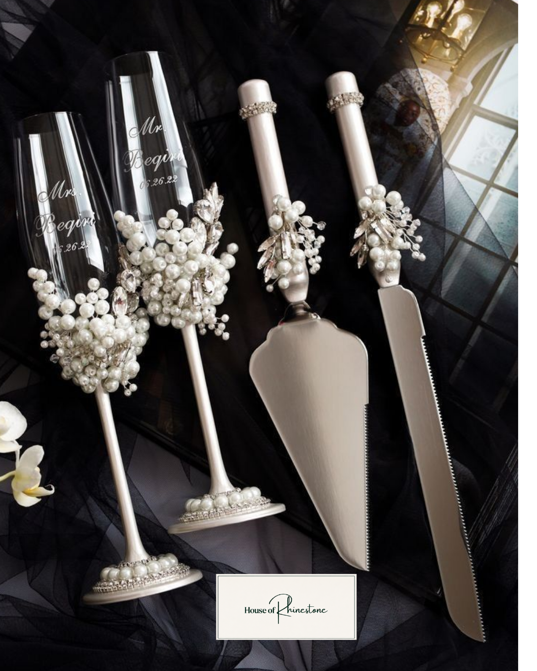 Personalized Wedding Tableware Set